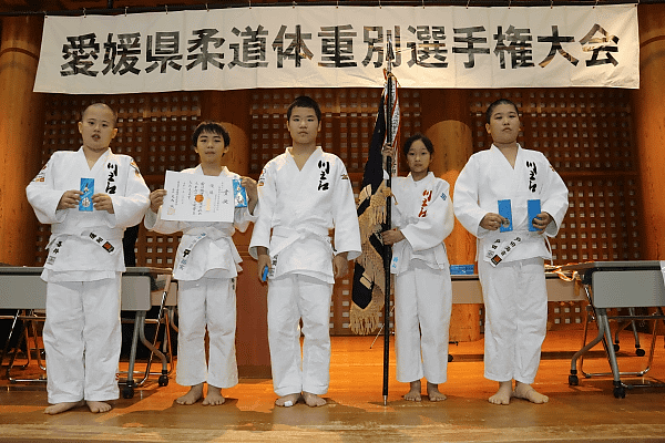 ６年生の部　川之江柔道会